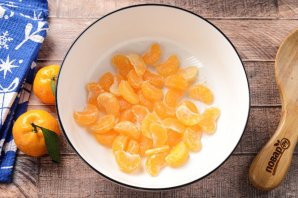 Салат "Мандариновый шок" - фото шаг 2