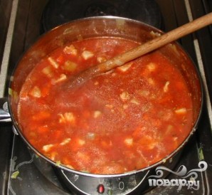 Куриный суп с вермишелью по-итальянски - фото шаг 4