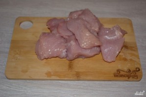 Куриные тефтели в сметанном соусе - фото шаг 1