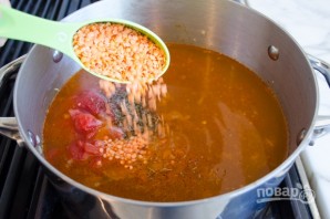 Суп из чечевицы и нута - фото шаг 3