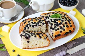 Черничный пирог - фото шаг 12