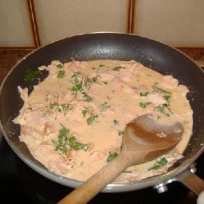 Кремовая паста с лососем  - фото шаг 7