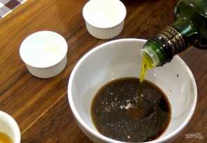 Куриный шашлык в духовке с медом и соевым соусом - фото шаг 2