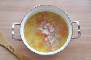 Суп с бужениной - фото шаг 8