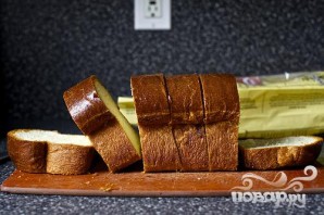 Французские тосты крем-брюле - фото шаг 1