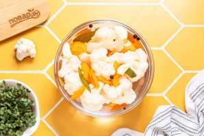 Цветная капуста маринованная быстрого приготовления - фото шаг 9