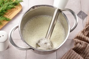 Блинчики из кабачков с курицей - фото шаг 4