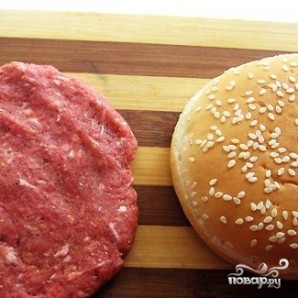 Котлета для гамбургера - фото шаг 2
