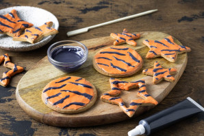 Имбирное печенье на год Тигра