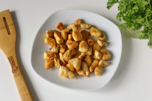 Картофельные блины с курицей - фото шаг 3