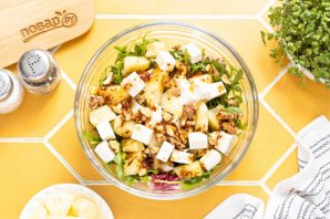 Салат с ананасом и сыром - фото шаг 8