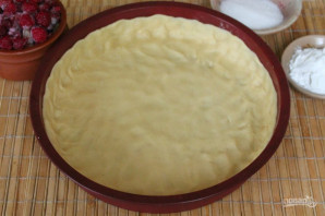 Песочный пирог с малиной - фото шаг 5