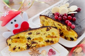 Рождественский кекс с мандаринами - фото шаг 13
