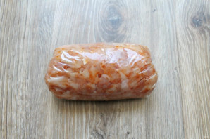 Домашняя куриная колбаса с желатином - фото шаг 8