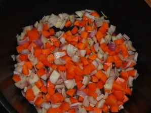 Рис с фаршем и морковью - фото шаг 2