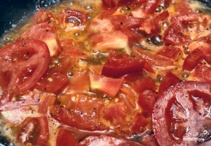 Тушеные томаты - фото шаг 3