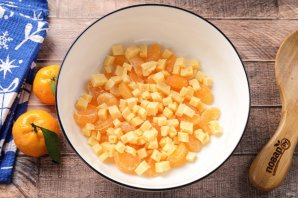 Салат "Мандариновый шок" - фото шаг 3