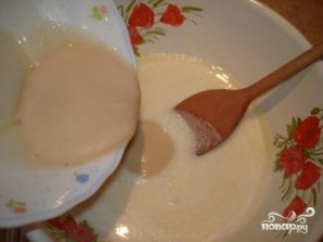 Тесто на кислом молоке - фото шаг 3