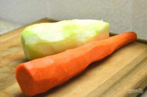 Диетический салат из моркови и огурца - фото шаг 1