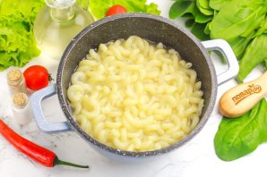 Паста с сосисками - фото шаг 5