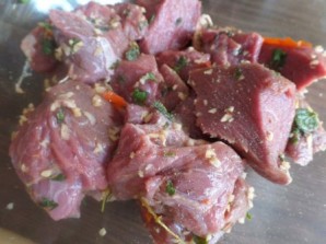 Томленое мясо в духовке - фото шаг 2