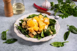 Салат с курицей и апельсинами - фото шаг 10