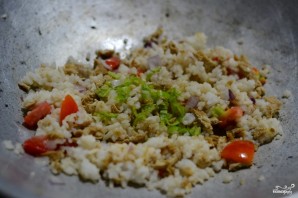 Жареный рис по-тайски - фото шаг 5