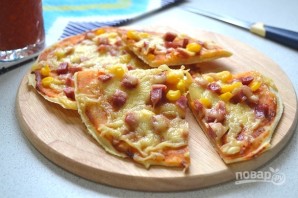 Мини-пиццы на бездрожжевом тесте - фото шаг 10