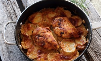 Картофельная запеканка с куриным филе - фото шаг 4