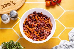 Фасоль в микроволновке - фото шаг 10