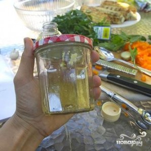Салат из кукурузы, болгарского перца и авокадо - фото шаг 4