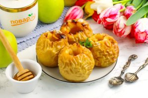 Яблоки с медом в аэрогриле - фото шаг 6