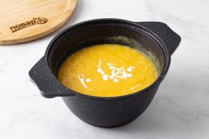 Тыквенный суп-пюре с кукурузой - фото шаг 6