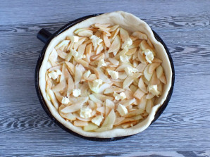 Татарский пирог с яблоками - фото шаг 9