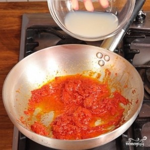 Спагетти с мидиями - фото шаг 2