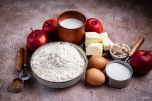 Печеные пирожки с яблоками - фото шаг 1