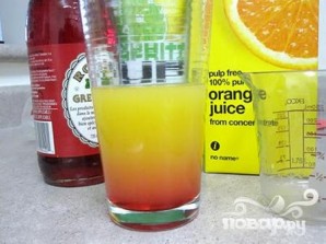 Радужный безалкогольный напиток - фото шаг 5