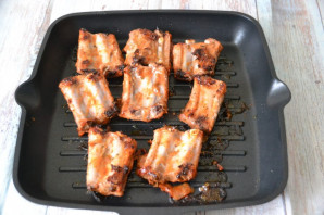 Свиные ребрышки-гриль с кетчупом "Лечо" "Махеевъ" - фото шаг 7