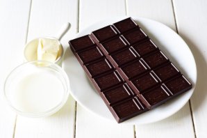 Шоколадный ганаш на молоке - фото шаг 1