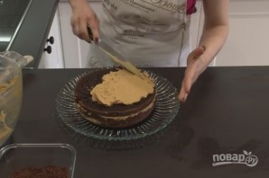 Домашний шоколадный торт "Пеле" - фото шаг 9