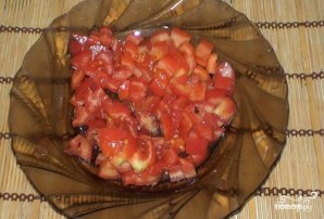 Картофель, тушенный со свининой и помидорами - фото шаг 4
