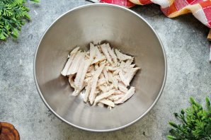 Салат мясной ассорти - фото шаг 2