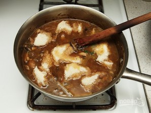 Сливочный суп с белыми грибами - фото шаг 6