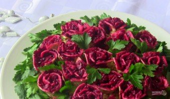 Салат "Розы" - фото шаг 10