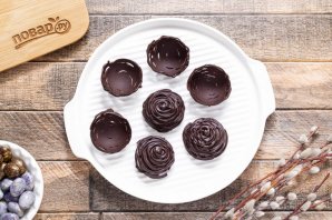 Шоколадные гнёзда на Пасху - фото шаг 8