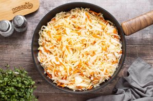 Постная солянка из свежей капусты - фото шаг 7