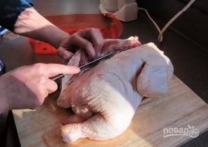 Курица с сухофруктами в духовке - фото шаг 1