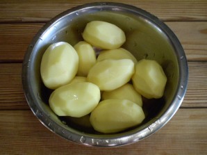 Картошка с салом на шпажках - фото шаг 2