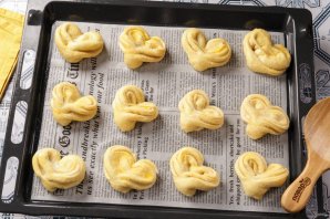 Булочки плюшки - фото шаг 20