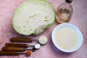 Постная запеканка из капусты - фото шаг 1